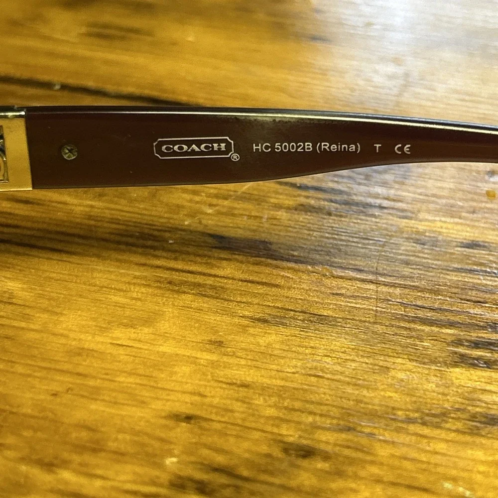Coach Glasses HC 5002B Reina 9028 Berry 47mm Eyeglasses Frame Only